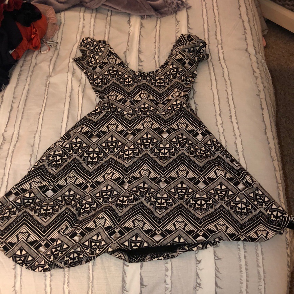 tribal print dress